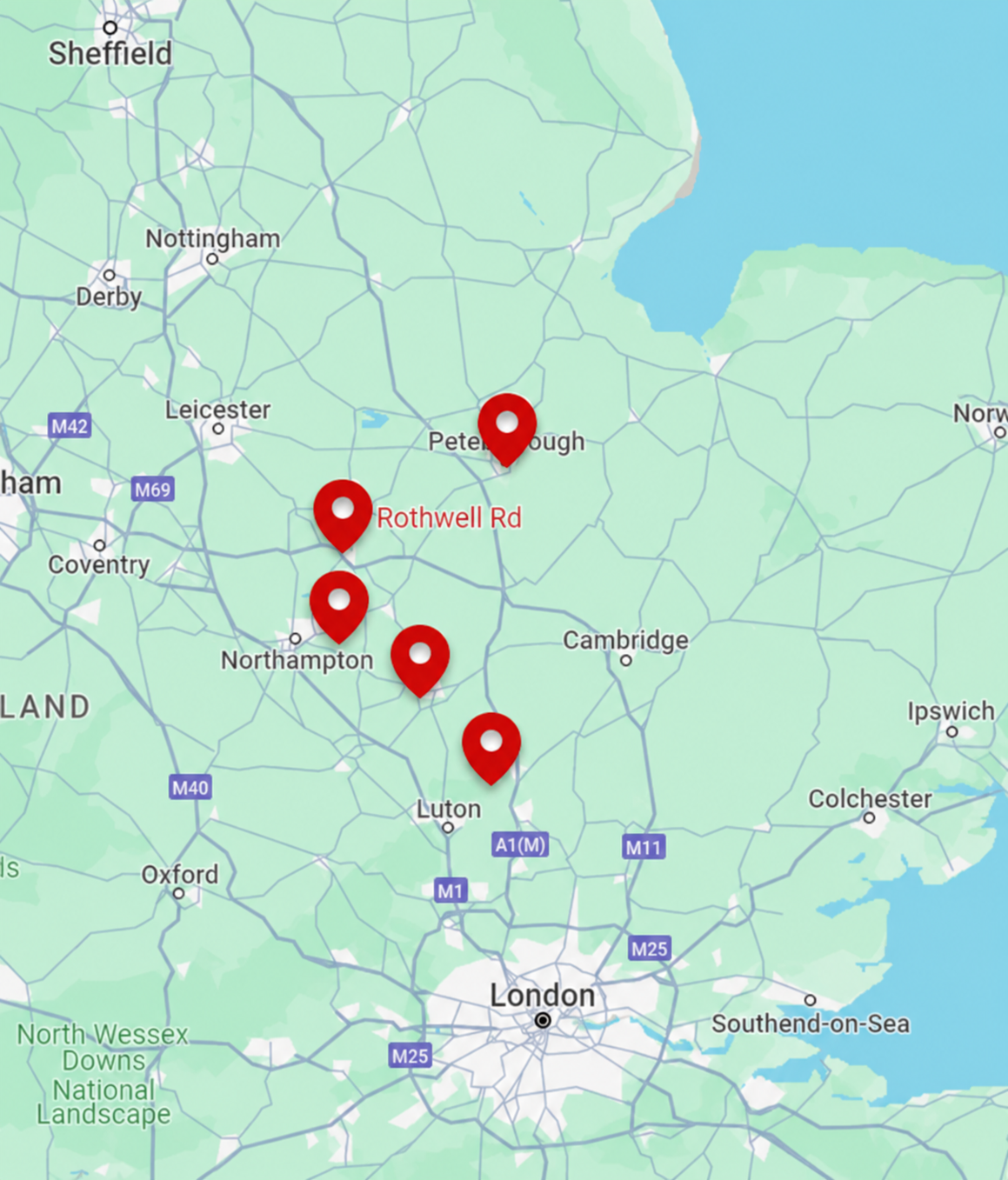 All locations